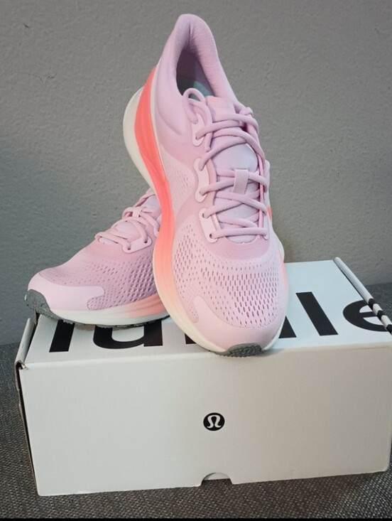 lululemon athletica Shoes - lululemon athletica Pink and Coral Womens Running Sneakers